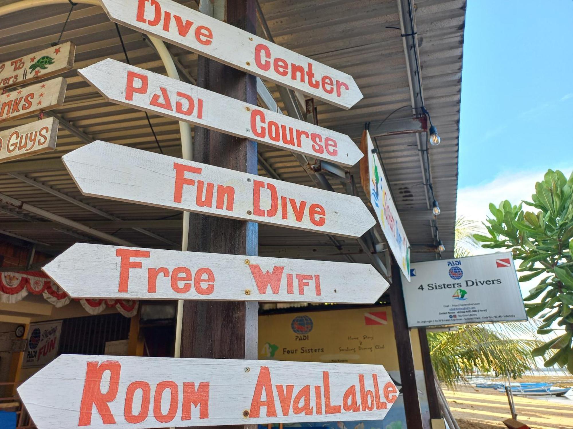 4 Sisters Divers Bunaken Εξωτερικό φωτογραφία
